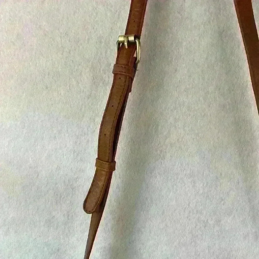 Altar’d State Women’s Brown Vegan Leather Crossbody Bucket Bag - Picture 4 of 11